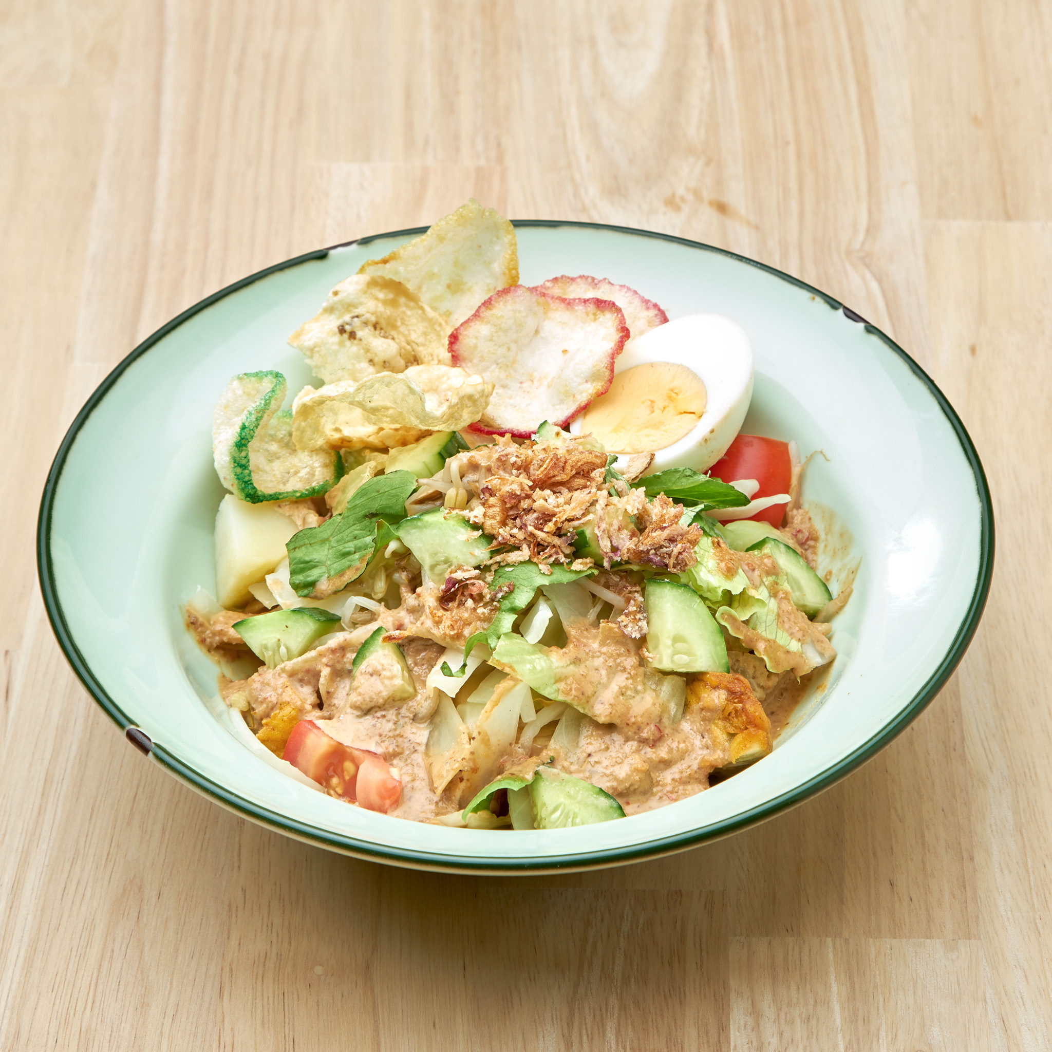 Gado - Gado (Indonesian Salad with Peanut Sauce) by Ayam Penyet Ria