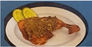 Ayam Penyet Sambal Hijau (Crushed Chicken with Green Chilli) by My Delight - Image 2