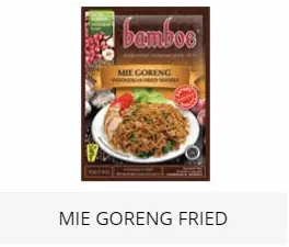Bamboe Mie Goreng (Indonesian Fried Noodle)