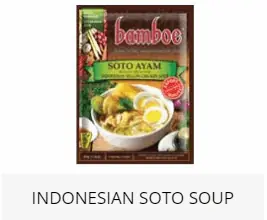 Bamboe Soto Ayam (Indonesian Soto Soup)