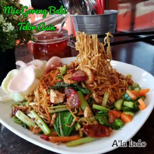 Mie Goreng Babi Telor Asin - by A'la Indo