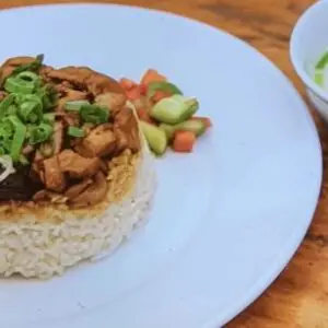 Nasi Tim Ayam (Steam Rice Chicken) by My Delight
