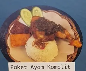 Paket Ayam Komplit Sambal Ijo (Complete Chicken Set Green Chilli) by My Delight Grab & Go