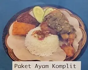 Paket Ayam Komplit Sambal Bawang (Complete Chicken Set Chili Onion) by My Delight Grab & Go