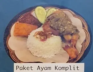 Paket Ayam Komplit Sambal Bawang (Complete Chicken Set Chili Onion) by My Delight Grab & Go