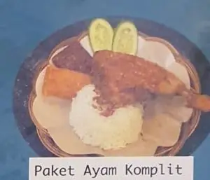 Paket Ayam Komplit Sambal Pecel (Complete Chicken Set Pecel Chilli) by My Delight Grab & Go