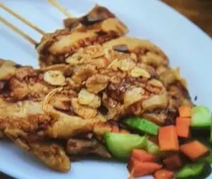 Sate Ayam (Chicken Satay-5pcs) by My Delight