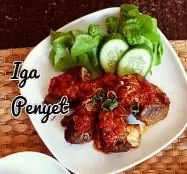 Iga Penyet (Beef Ribs with Red Chilli Sauce) by A'la Indo