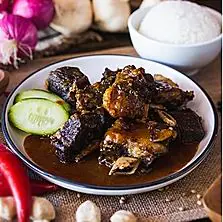 Iga Bumbu Rujak (Beef ribs with rujak sauce) by Shalom