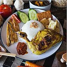 Nasi Timbel Ayam Bakar by Shalom