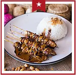 Satay (Sate) by Shalom