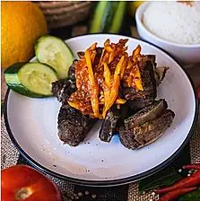 Iga Penyet Shalom (Smashed Beef)