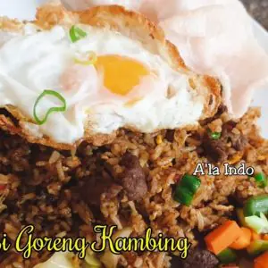 Nasi Goreng Kambing by A'la Indo (Friday Special)