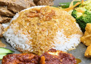 Nasi Campur Rendang Beef- by Killiney Kopitiam