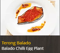 Terong Balado (Chilli Eggplants) by Sedap Rasa