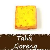 Tahu Goreng (Fried Tofu Marinated & Deep Fried) per/piece