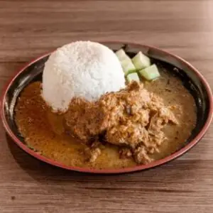 Beef rendang curry