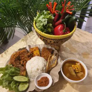 Nasi Komplit (Complete Rice Package) Indo Rasa - Grab & Go