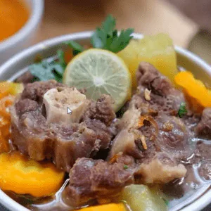 Sop Buntut (Oxtail & Vegetable Soup)