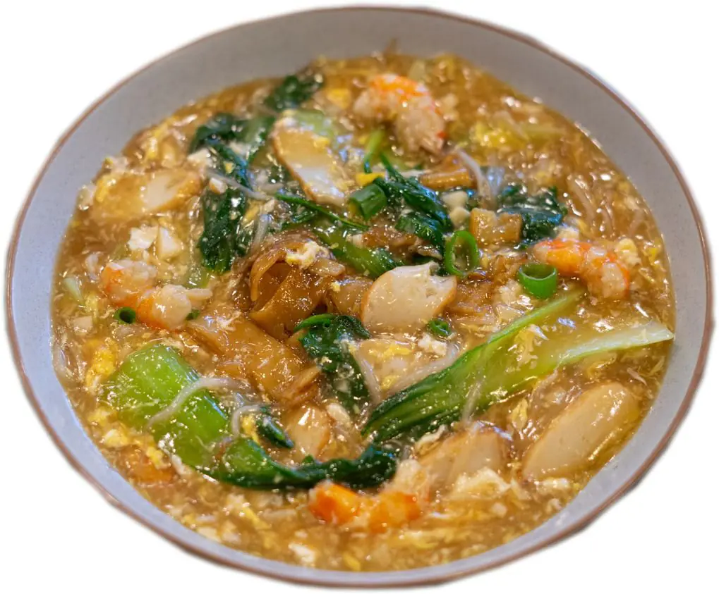 Kwetiau Siram (Kway Teow with Gravy) by Growers Cafe