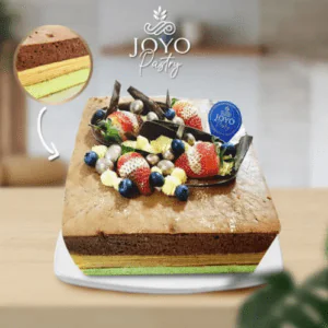 Lapis Surabaya Pandan Mix Lapis Legit (Spekkoek Pandan Mix) - Grab & Go