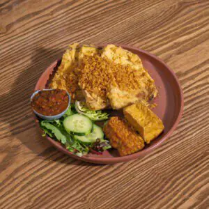 Terong Penyet (Smashed Eggplant) by Ria Ayam Penyet