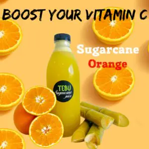 TEBU Sugarcane with Orange Juice