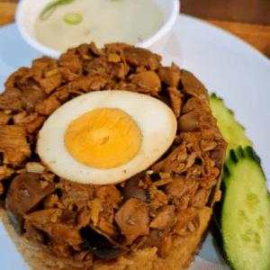 Nasi Tim Ayam Jamur - Betawi