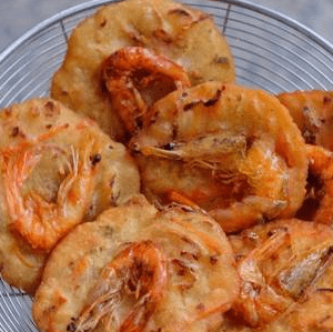 Bakwan (Prawn/Anchovies Teri) 3 pcs